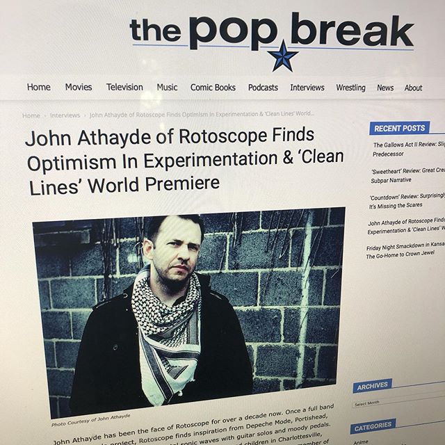 Clean Lines Video and Interview at the Pop Break